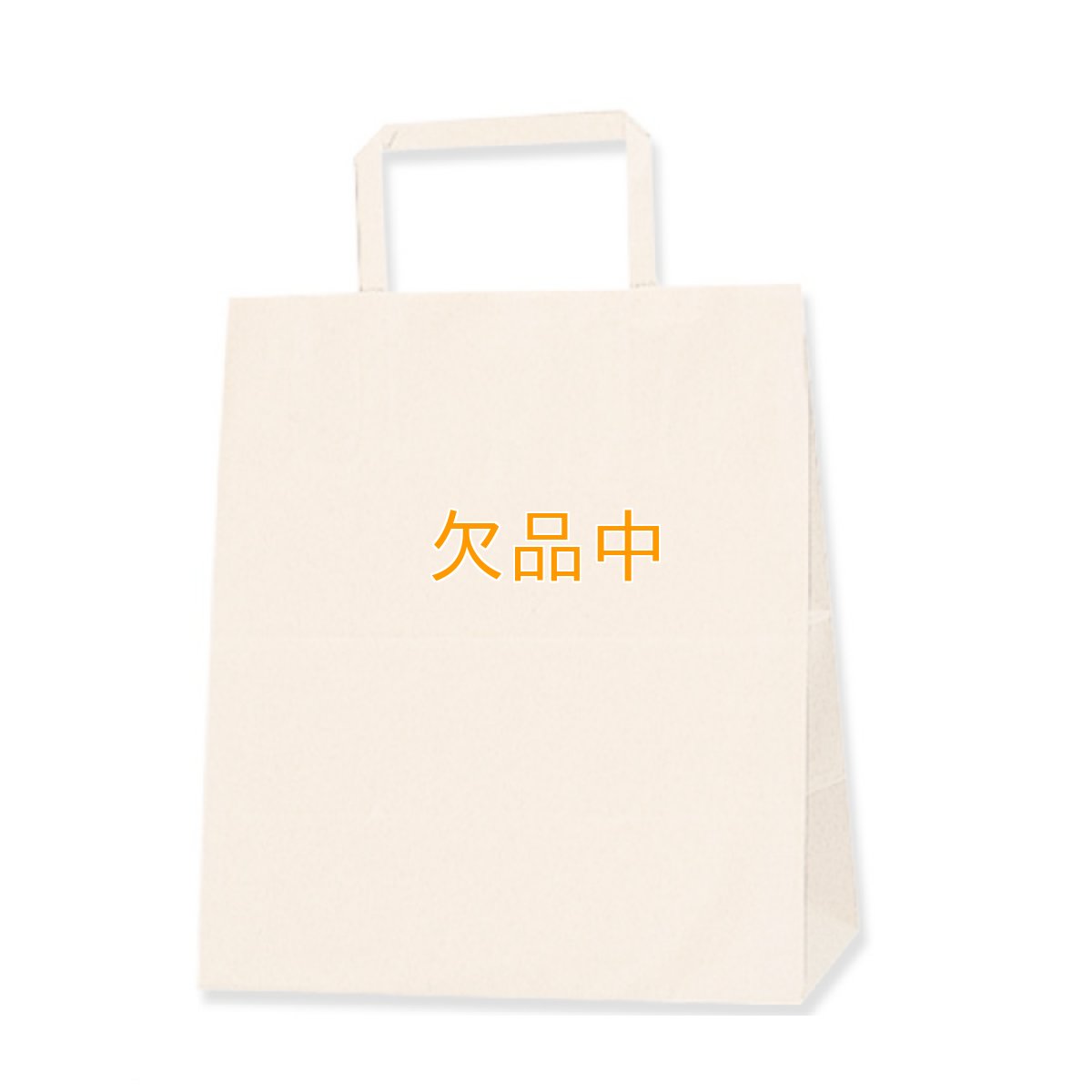 画像1: H25チャームバッグ（平手紙袋）　E　未晒無地　50枚 (1)
