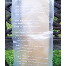画像2: タントンバゲットレジ袋　M　ナチュラル (2)