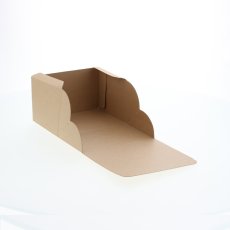 画像1: ケーキBOX　M（クラフト）＃004248016 (1)
