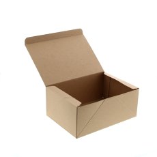 画像1: ケーキBOX　LL（クラフト）＃004248018 (1)