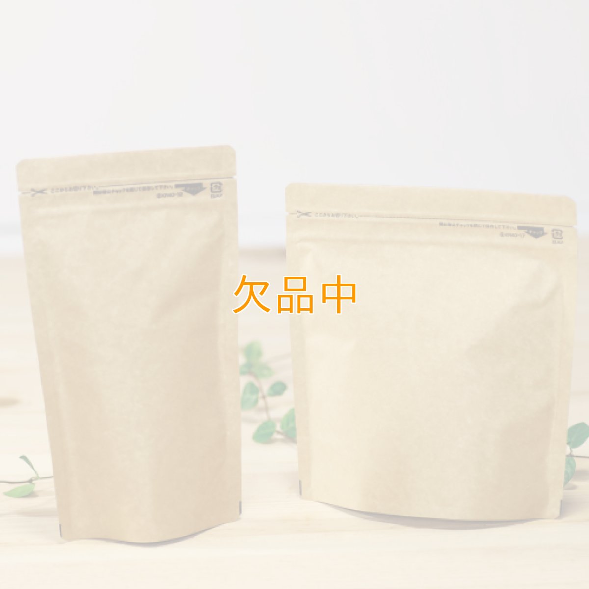 画像1: KR40-12　スタンドクラフトタイプ（チャック付）120巾 (1)