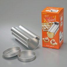 画像1: くま型焼き型　くま型ぱんぱん（ステンシルセット） (1)