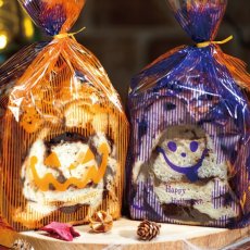画像3: 【ご好評につき再販中！】ハロウィーンパン袋(かぼちゃ＆おばけ)　50枚 (3)