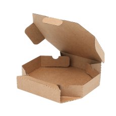 画像1: スワンピザ箱　8インチ用　未晒無地　25枚 (1)