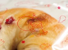 画像2: いっぱいサンタのパン袋S　赤　100枚 (2)