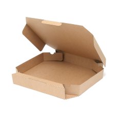 画像1: スワンピザ箱　12インチ用　未晒無地　25枚 (1)