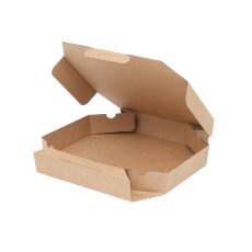 画像1: スワンピザ箱　10インチ用　未晒無地　25枚 (1)