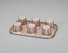 画像2: WK9864 カヌレ天板 6取 266x180x50mm (2)