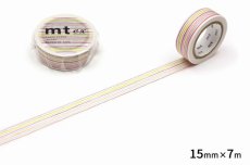 画像1: mt ex色えんぴつ・ボーダー　15mm×7m (1)