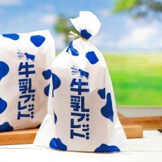 牛乳ブレッド平袋｜パンの包装工場