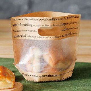 100％Paperシリーズ | パンの包装工場〜美味しさを伝えるパッケージ〜