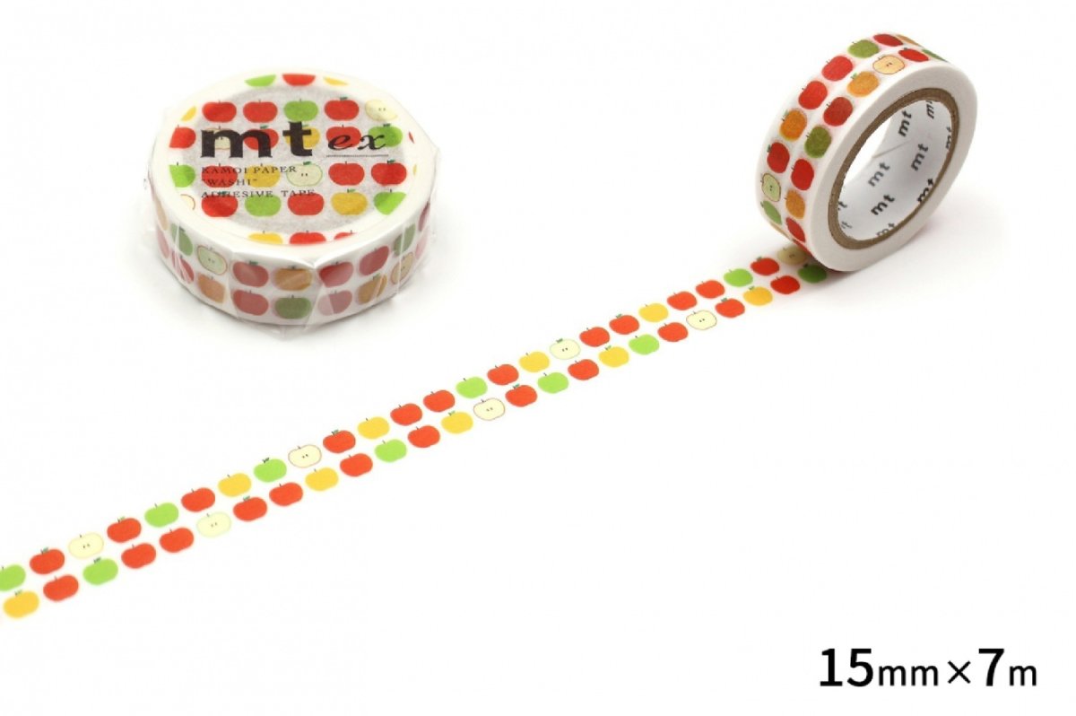 画像1: mt ex アップル・パターンR　15mm×7m (1)