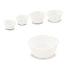画像1: シリコンペーパーカップ白　5F　500入 (1)