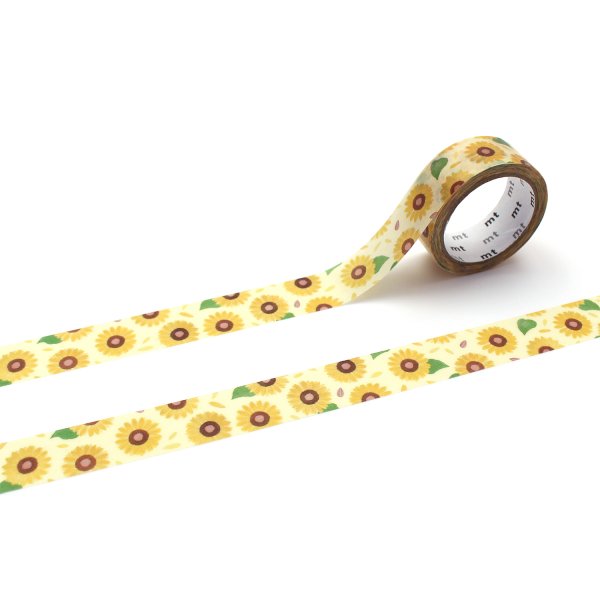 マスキングテープmt まるいちきゅう 向日葵 15mm×5m | パンの
