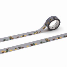 マスキングテープmt upcycle 重なるティーカップ(15mm×5m)