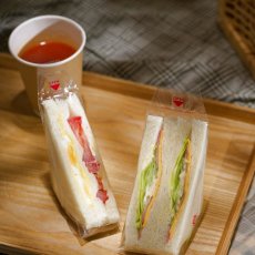 サンドイッチパック フーレ ブロック　NO.80 赤　200入
