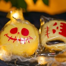 ハロウィーンパーティー パン袋　赤　100枚　150×200｜パンの包装工場