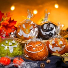 ハロウィーンパーティー パン袋　白　100枚　150×200