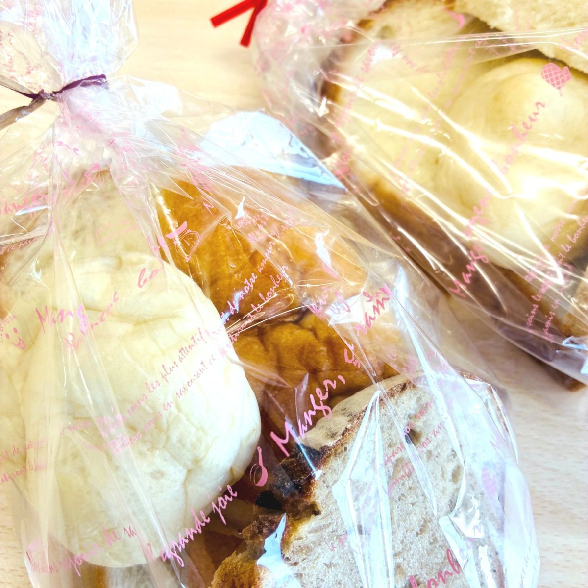 グランドゥジョア1斤用食パン袋(桜)IPP 100枚