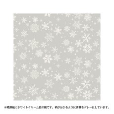 XW110　ワックスペーパー（スノーフレーク）100枚　150×150