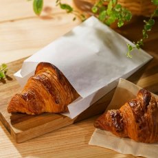 ノンフッ素　パンの包装工場耐油ガゼット袋（無地）M