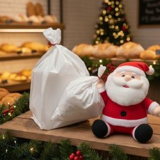 IPP乳白平袋　0.025×180×200　50入