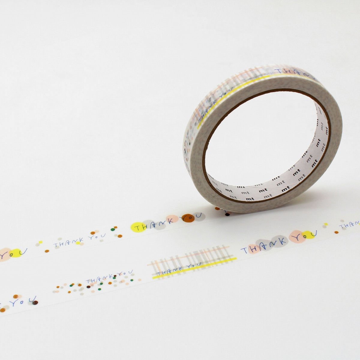 マスキングテープmt large core dotline 強粘着15mm×25m　15mm×25m