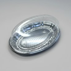 オードブル皿 DXプラッター290　本体蓋各20入