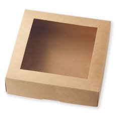 HEIKO窓付ランチボックス18-18未晒無地10枚入