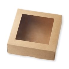 HEIKO窓付ランチボックス16-16未晒無地10枚入