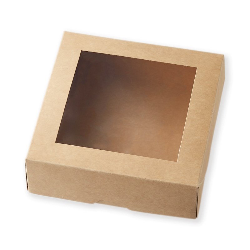 HEIKO窓付ランチボックス16-16未晒無地10枚入 | パンの包装工場