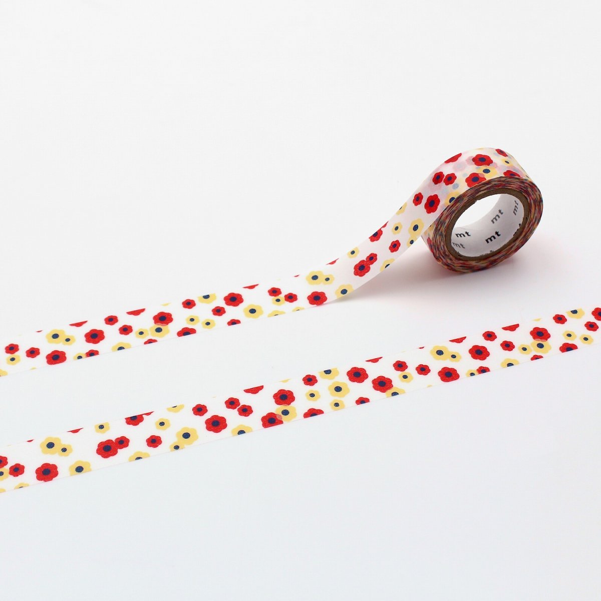 マスキングテープmt  for kids モチーフ・花　15mm×7m