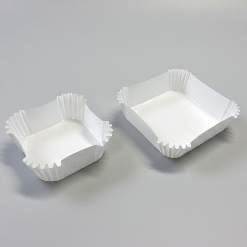 【カップ＊バラ】コーナーに純白ペットJP 角 白無地　を追加