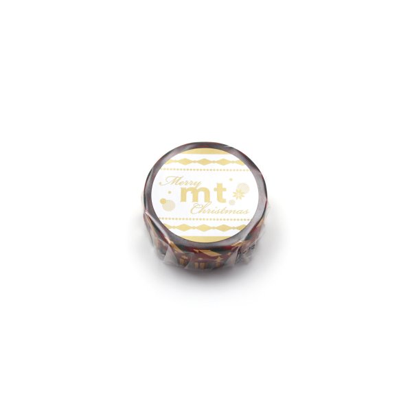 【数量限定】mtクリスマス2025 ハッピーカラーパターン(15mm×5m)